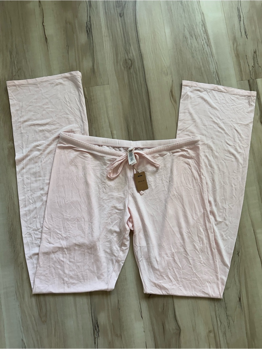 SKIMS Soft Pale Pink Lounge Pajama Pants NWT